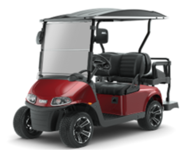 Recalled E-Z-GO RXV Freedom four-passenger PTV
