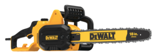 DeWALT Recalls 18-inch Corded Chain Saws Due to Injury Hazard