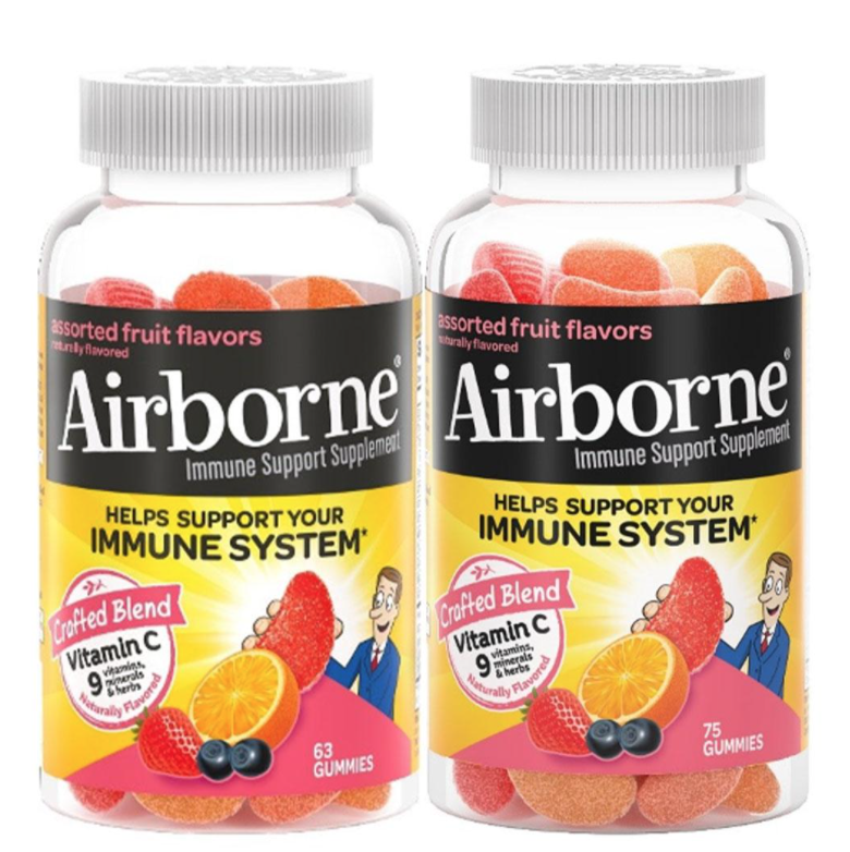 Reckitt Recalls More than Three Million Bottles of Airborne Gummies Due to Injury Hazard