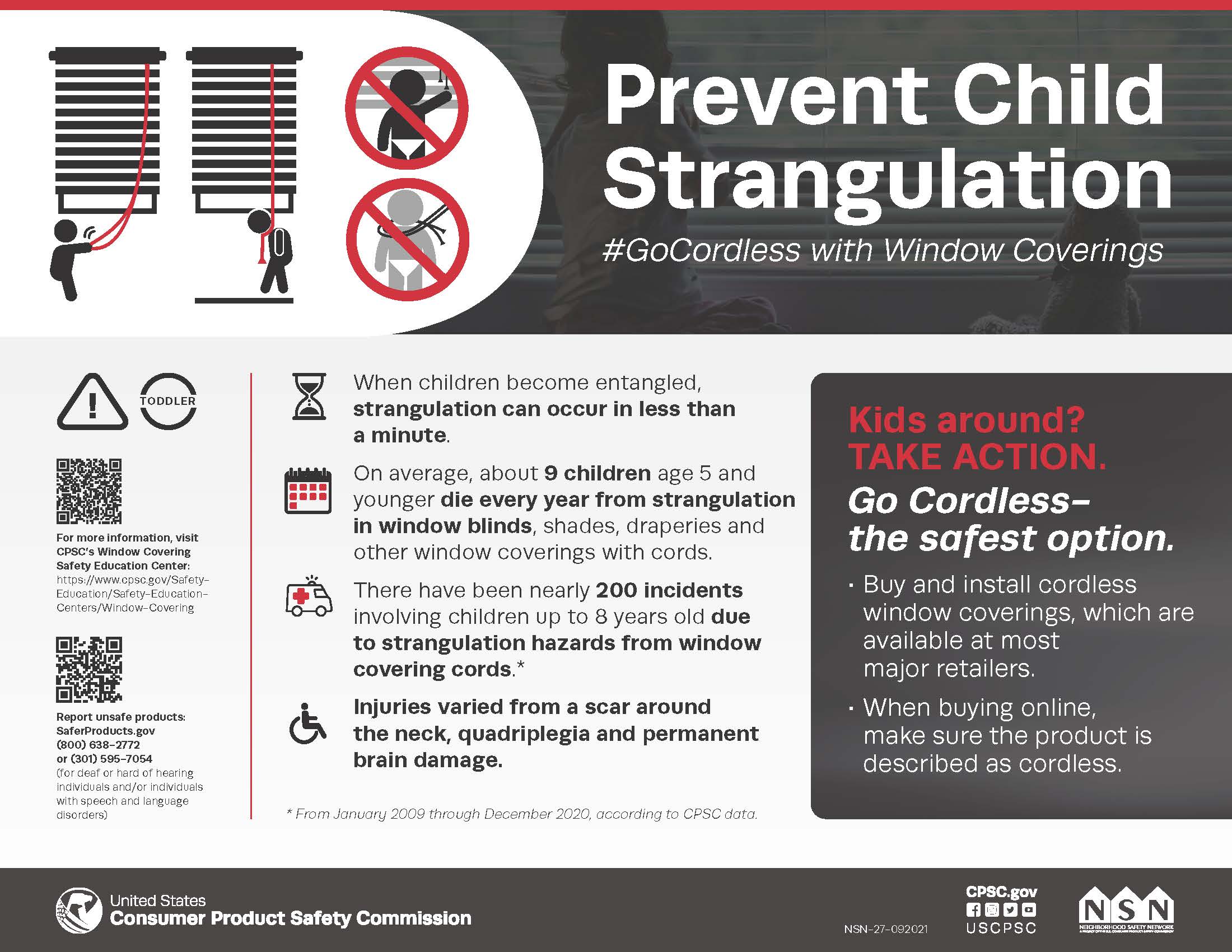 Prevent Child Strangulation CPSC.gov