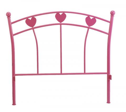 Head board with heart shape design