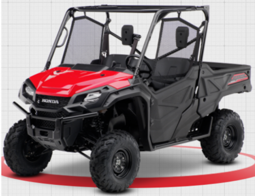 Recreational Off-Highway Vehicles Recalled by American Honda Due 