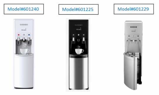 Primo Recalls Beverage Dispensers Due 