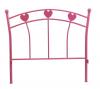 Head board with heart shape design